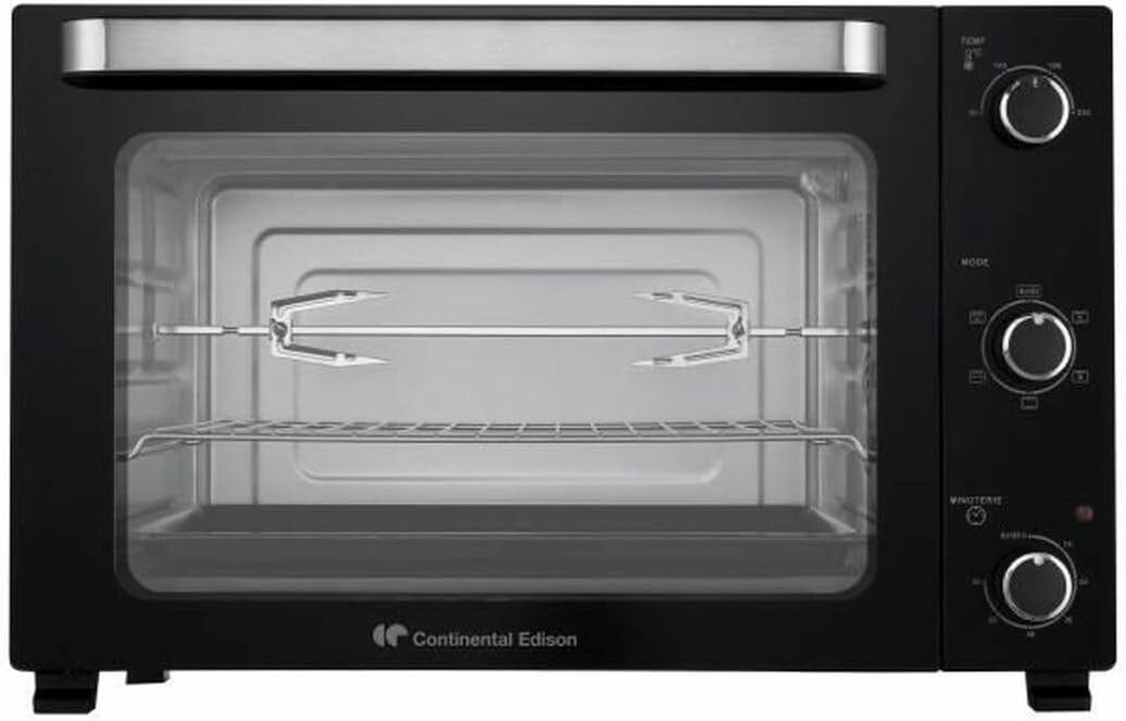 Mini piekarnik Continental Edison, CEMF60B3, 48 cm – Czarny, model CEMF60B3 L60