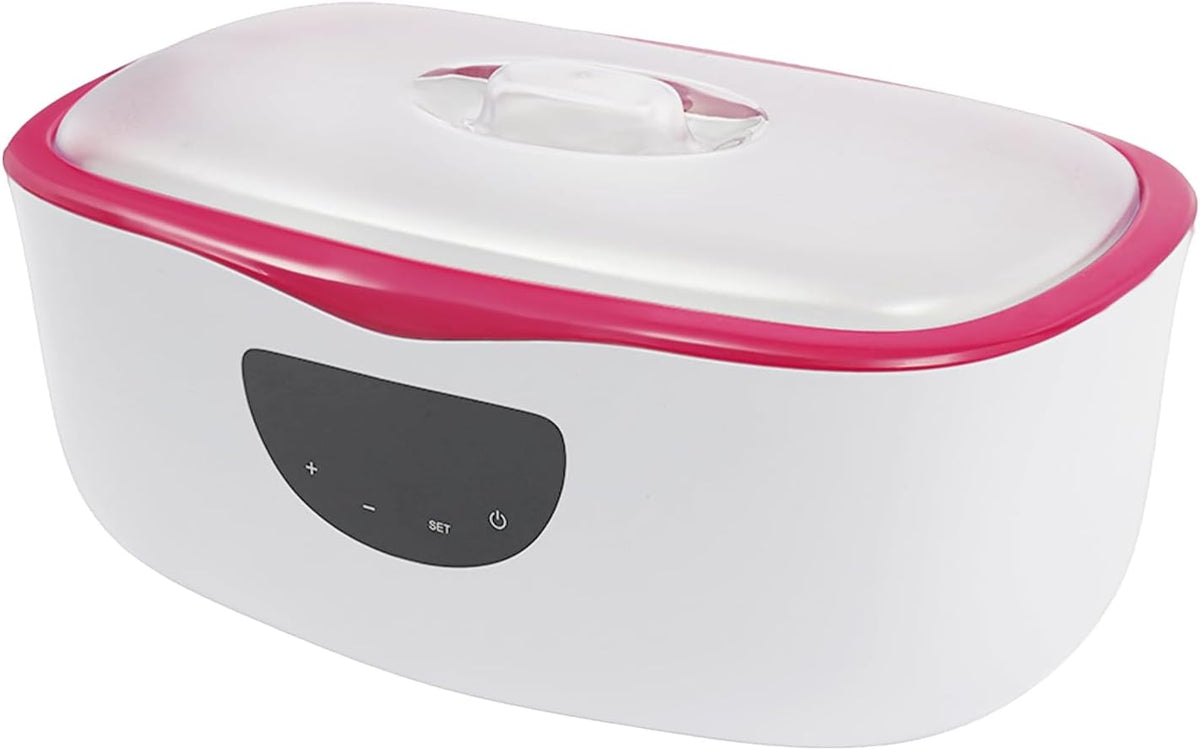 Kąpiele parafinowe MELAQULY, 230 W, 4000 ml, 37,5 x 22,5 x 18,5 cm – Czarny, Wanna, 45 do 75°C, dotyk