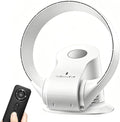 Wentylator stołowy POCDUUA, 305 x 290 x 356 mm – Biały, składana konstrukcja, Wentylator, zegar – 120 ° Naświetlanie, 80 ° Obrót