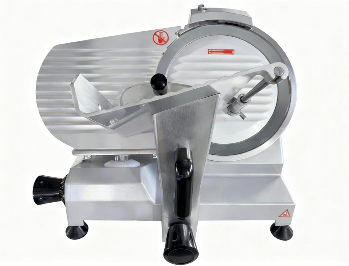 Krajalnica DAVLEX, 220 mm, 230 V – 150 W, Czarny, Elektryczny do mięsa z ostrzami 220 mm i ostrzami