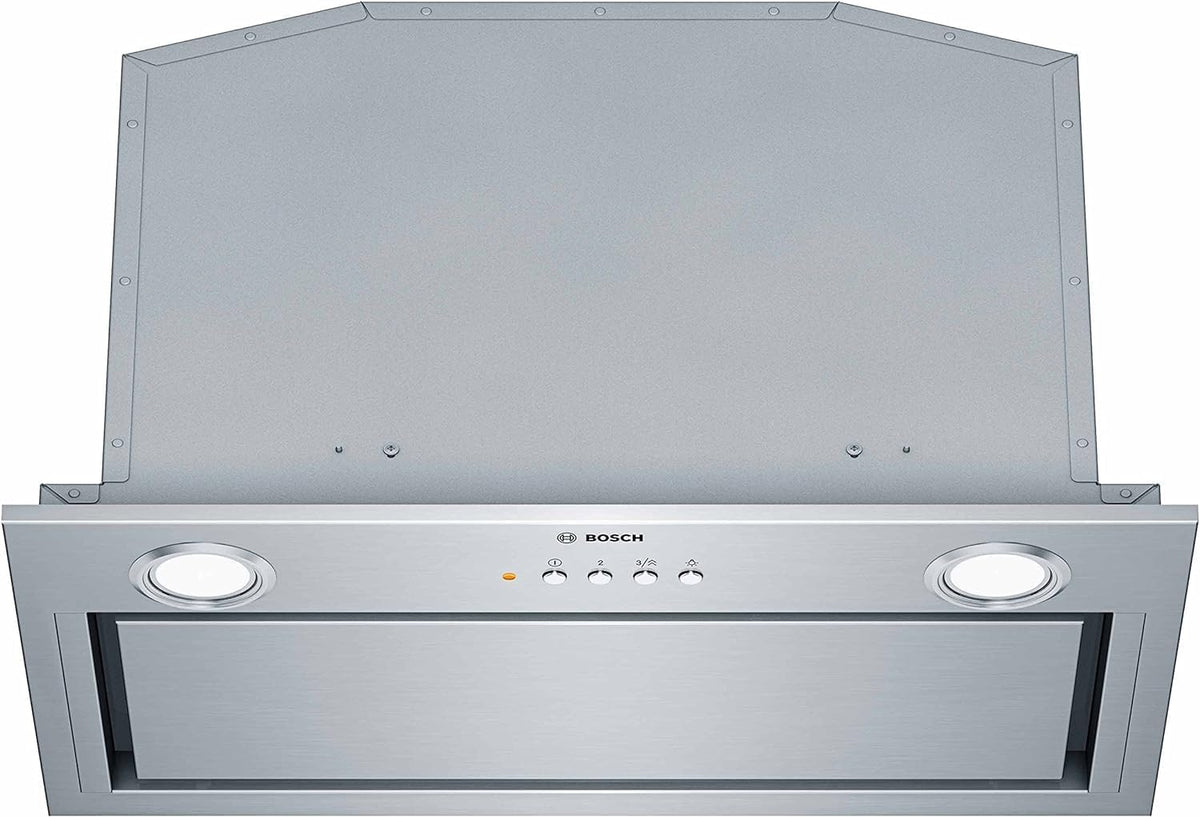 Bosch Okap kuchenny, DHL575C – 418 x 520 x 300 mm, 1 W, 67 dB, Srebrny – oświetlenie LED, Series 6, Grupa filtrująca, 4 prędkości ssania