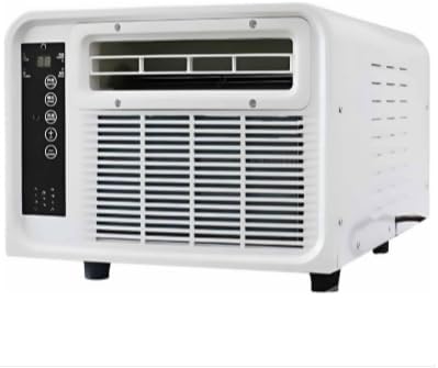 Klimatyzator przenośny – klimatyzator mobilny, 448 x 295 x 213 mm, 750 W, 12 kg – Czarny, oświetlenie LED, 12H Klimatyzator, przenośny – dotyk, zegar