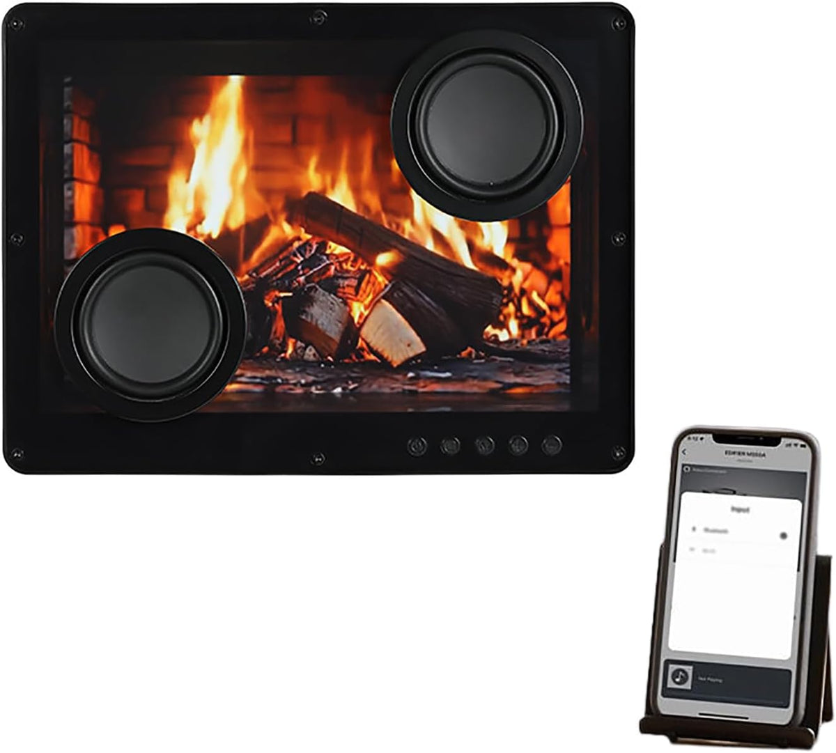 Głośniki przenośne Bluetooth – 245 x 135 x 185 mm, 85 dB, 1650 g, Przezroczysty – Bluetooth, praca bezprzewodowa