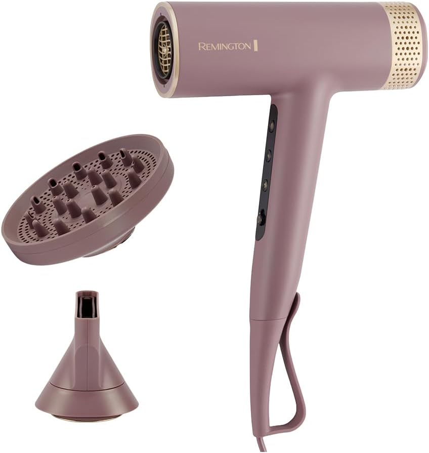 Suszarka do włosów Remington, EC8930, Czarny, EC8930 dyfuzor – silnik, tłumik, funkcja ogrzewania