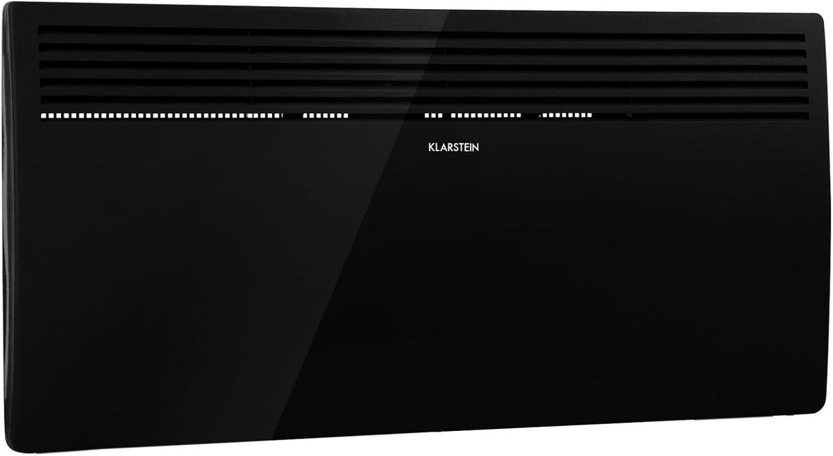 KLARSTEIN Grzejnik elektryczny, 2000 – 230.00 V, Czarny, Bornholm, czarny 2000
