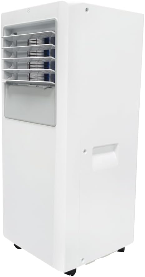 Qlima Klimatyzator przenośny – klimatyzator mobilny, R290, 2000 W, 7000 BTU – 1,75 l, Biały, pilot zdalnego sterowania, timer – Klimatyzator 1kWh R290