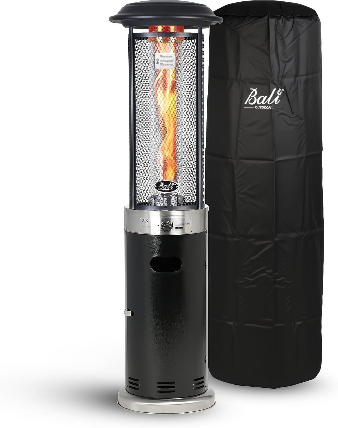 Grzejnik elektryczny BALI OUTDOORS, 11 kW, Czarny – 11 KW- ogrzewanie, plener 11 KW-chauffage