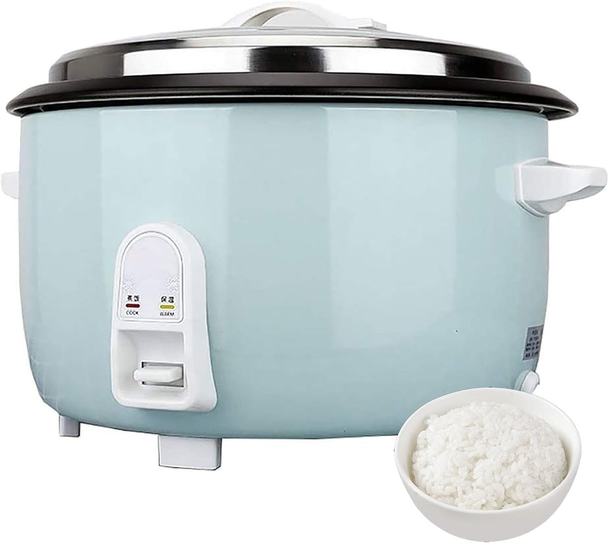Ryżowar, 13 l, 42 × 32 cm, Czarny – 8- 13 l Elektryczna kuchenka ryżowa, profesjonalne, dla Cantines Hotels Schools 8-13 l