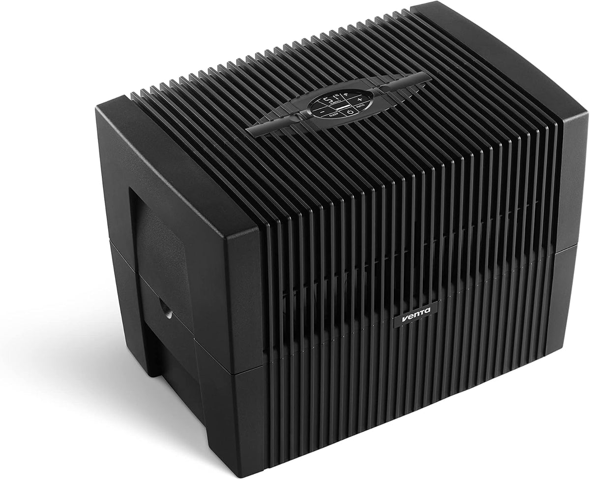 VENTA Zdalne sterowanie, AH555, 10 l – 24 dB, 3 W, Czarny, praca bezprzewodowa – AH555 Humanidier, filtr, aplikacja, duży zbiornik – higiena