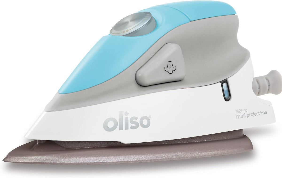 Żelazko parowe oliso, 1000 W – 2.4 m, 120 V, Czarny, pilot zdalnego sterowania – turkusowy, do szycia, M2 Mini Projekt para żelazko z Solemate