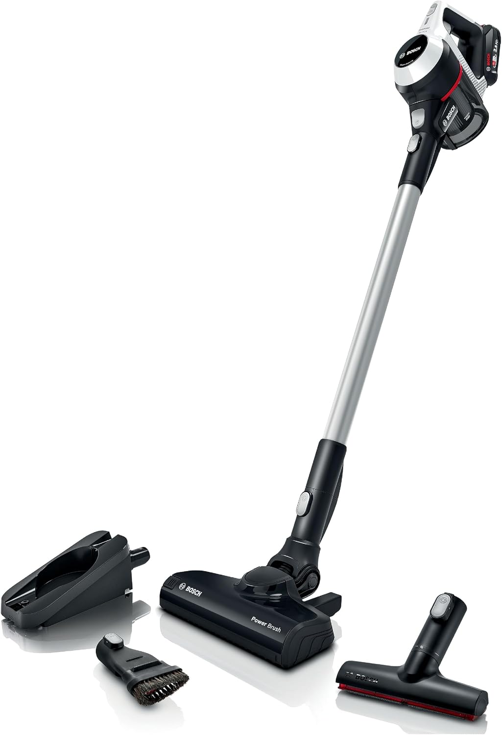 Bosch Odkurzacz pionowy, odkurzacz bezprzewodowy, BCS611AM, 1234x252x204 mm – 0.3 l, 18 V, Czarny, BCS611AM Odkurzacz – Zakres Maxi, Nieograniczony 6