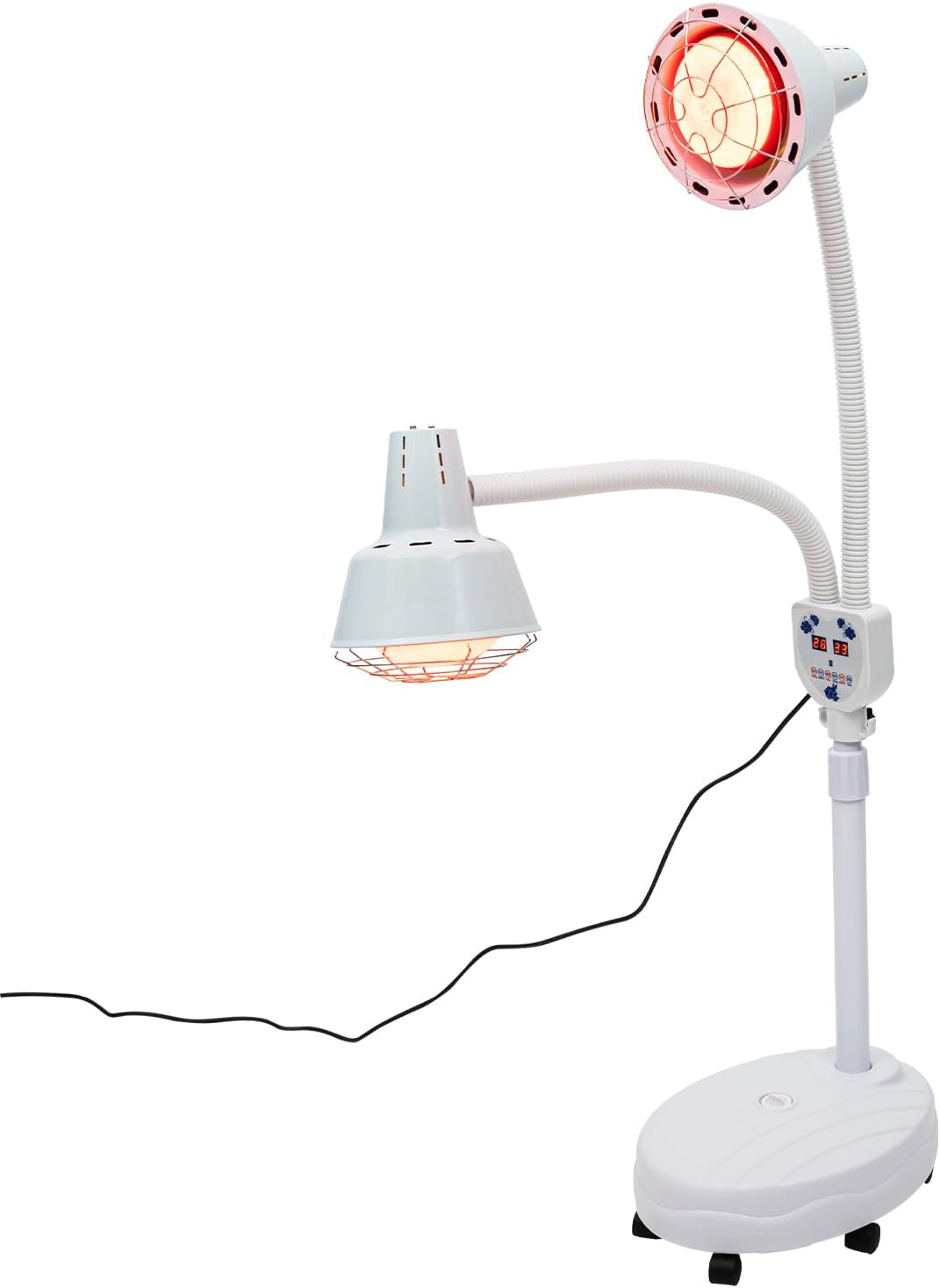 Lilyeriy Terapia w podczerwieni – 275 W, 5 m, Czerwony, stal nierdzewna – pilot zdalnego sterowania, Lampa, 2 strefy temperaturowe, 10 prędkości