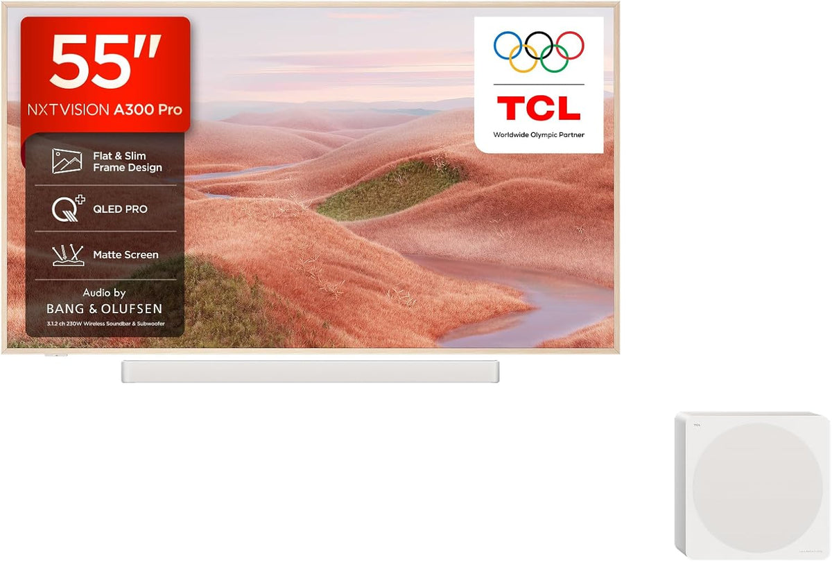 Telewizor Smart TV TCL, 55A300, 139 cm, Czarny – telewizor, 55A300 W Smart TV, 4K UHD