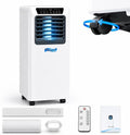 WANGYYDS Klimatyzator przenośny – klimatyzator mobilny, 7000BTU, 7000 BTU, 3 W – 20 m, Biały, oświetlenie LED, pilot zdalnego sterowania – 3 w 1