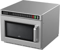 Kuchenka mikrofalowa LACOR, 18 l, 1800 W – Srebrny, USB, profesjonalny, 69482 – Podwójny magnetron z 1800 W, 18 l pojemność, do hotelu