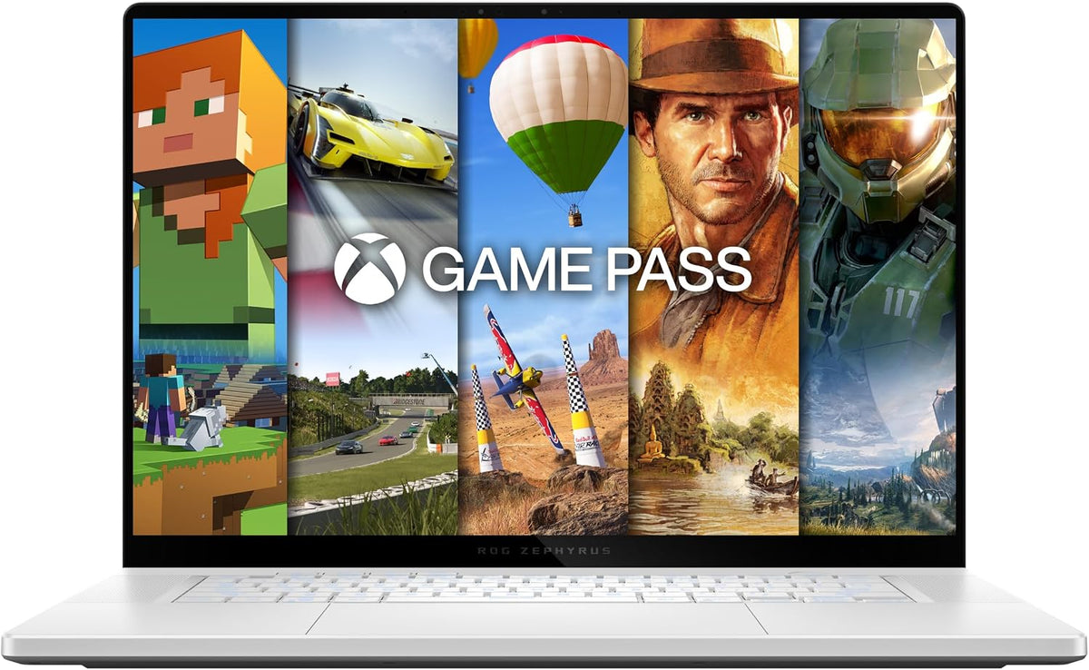 ASUS Laptopy tradycyjne, G16 – 16 cali, 105 W, Biały, USB – Bluetooth, Wi-Fi, pilot zdalnego sterowania, praca bezprzewodowa – 32GB RAM, 1TB SSD