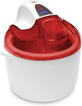 Frifri Kostkarka do lodu – maszyna do lodu, F9005, 12 W, Czerwony / Biały – F9005 12 W Czerwony i biały, i sorbet