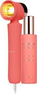 FOREO Depilatory IPL, Czarny, depilator IPL – PEACH 2 Urządzenie, 2 GB IPL Travel + Gel Przygotowanie zimno, PEACH