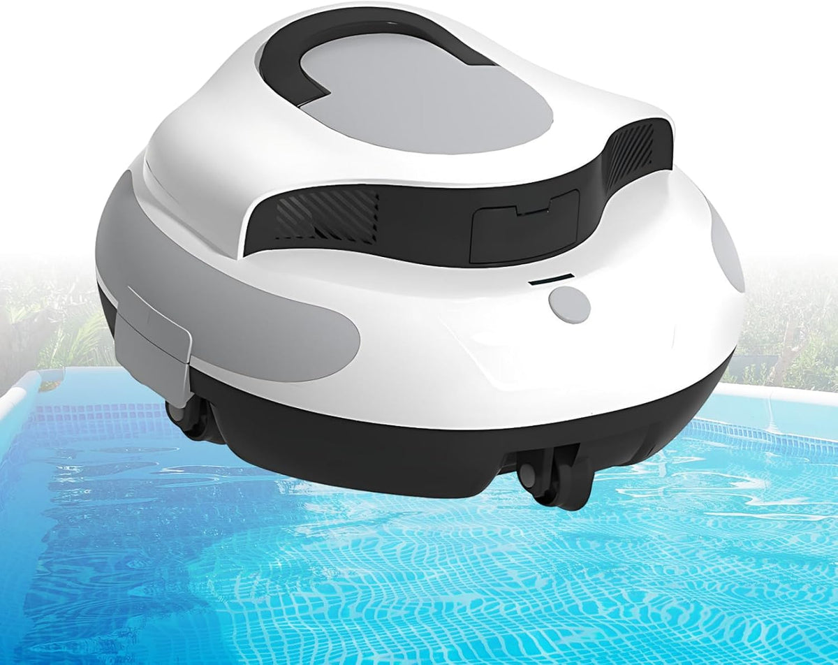 Automatyczne systemy czyszczenia UPLTOE, 42 l, 11,1 V, 75 m – Czarny, praca bezprzewodowa, 42 l / min Robot do czyszczenia basenów, Filtr