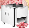 Krajalnica PioMue, V-7, 110 V – 7 mm, 850 W, Srebrny, 110 V- 7 mm Nożyczka do zasilania ze stali nierdzewnej – do cięcia