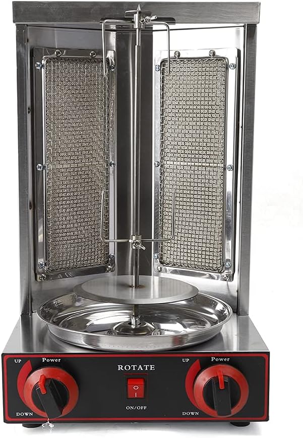 Grill Sallurmose, 220 V, 3000 W, 480 mm – Czarny, elektryczny