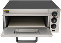 Piec do pizzy Loobiiny – 2000 W, 57 x 47,5 x 27,5 cm, 20 l, Srebrny – stal nierdzewna, Elektryczny, piekarnik do pizzy