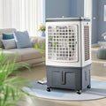Klimatyzery ewaporacyjne – 30 l, 100 W, 83 cm, Biały – pilot zdalnego sterowania, Odświeżacz powietrza