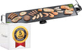Grill stołowy Bestron, 113,5x23,7x12,3 cm, 2000 W – Czarny, funkcja grilla, grill elektryczny, Grill – Plancha