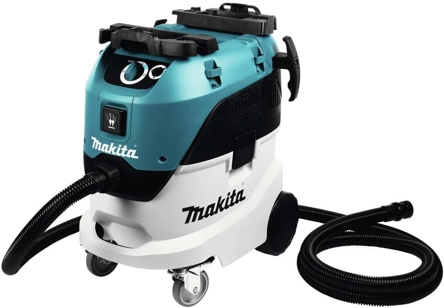 Makita Odkurzacz, VC4210LX, 42 L, 1400 W – Niebieski/Czarny/Biały, samoczyszczenie, Zielony