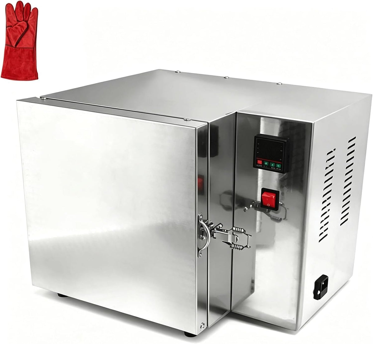 Kiboom Mini piekarnik, IP65, 43 x 43 x 36,5 cm, 1500 W – Czarny / Srebrny, metal, funkcja grilla, Piec elektryczny – Czujnik
