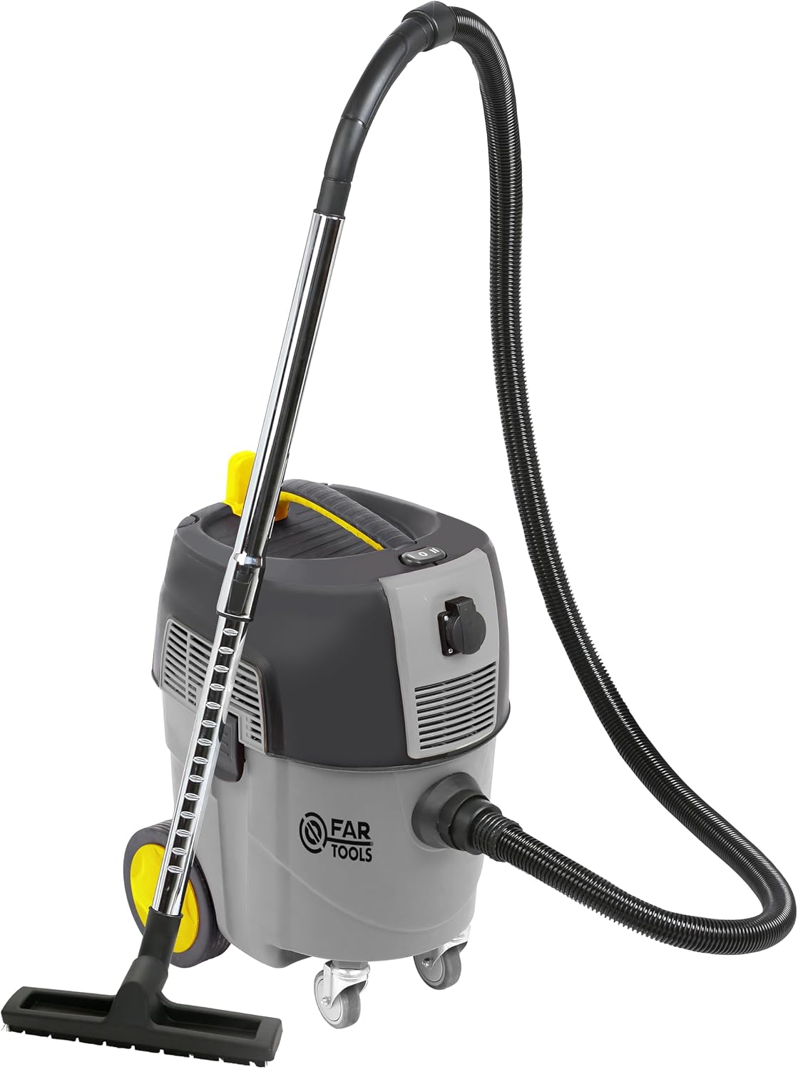 Odkurzacz Fartools, 30AUTO, 30 l, 1600 W – 20 kPa, Czarny, NETUP 30AUTO, ssanie aparatura elektryczna – Dekodowanie automatyczne