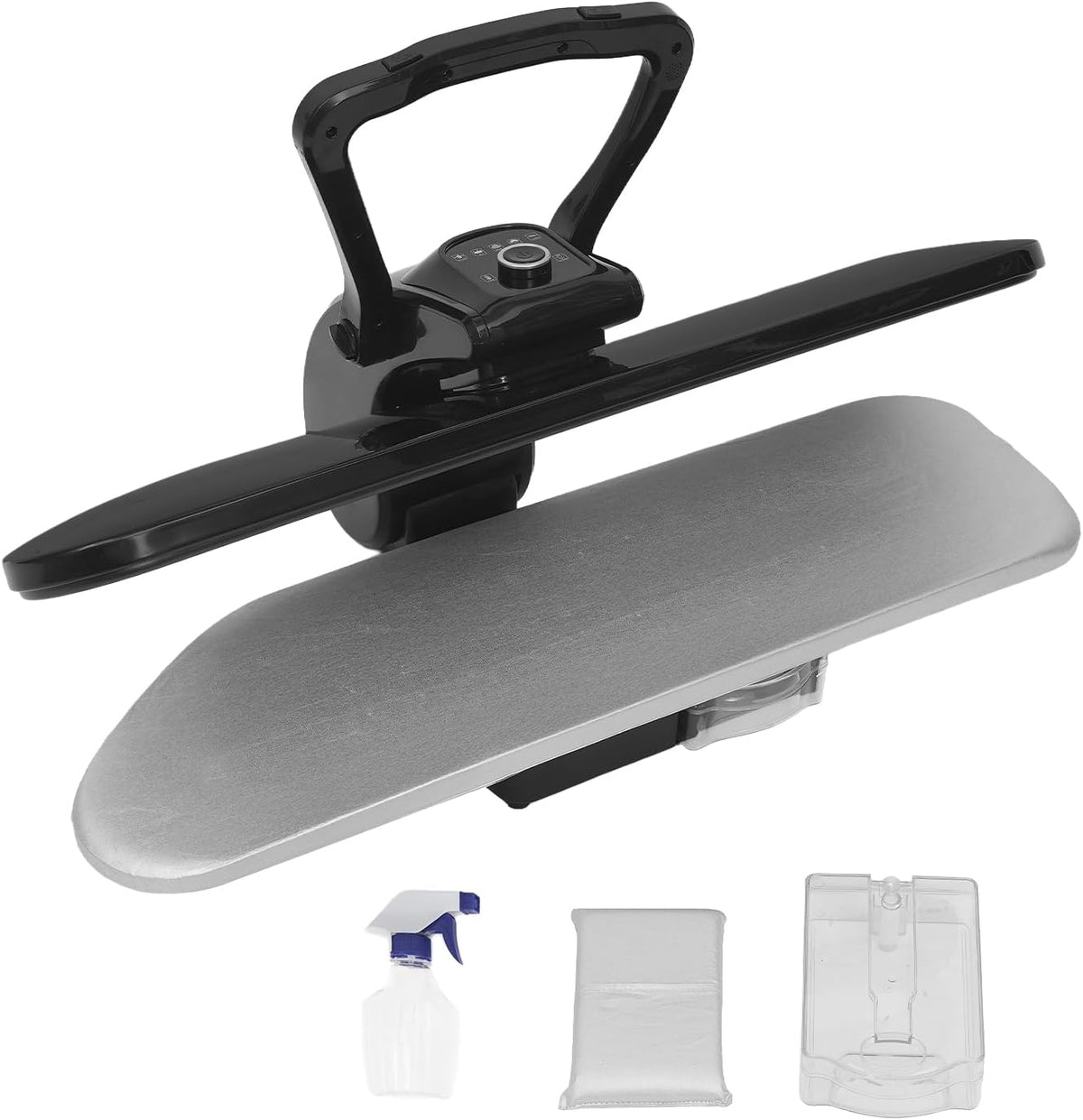 Stół ROGONPDK, 2200 W – 240 V, Szary, prasowanie, prasa – 90 do 200°C, 5 trybów, do odzieży