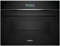 SIEMENS Piekarnik do zabudowy, CB734G1B1, 59,4 cm, Czarny – pilot zdalnego sterowania, asystent piekarnika ze sterowaniem głosowym, humidClean Plus