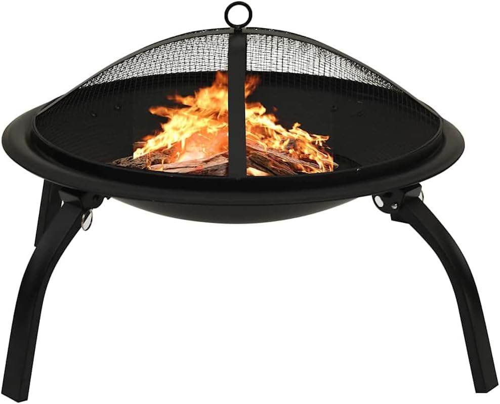 Grzejnik elektryczny Mokuyary, 56x56x49 cm, 2 W, Srebrny – funkcja grilla, 2 w 1, plener, kemping