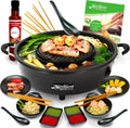 Grill TomYang, Czarny, elektryczny – Doniczka elektryczna z em, 10 sztuk, dla Tajski Original