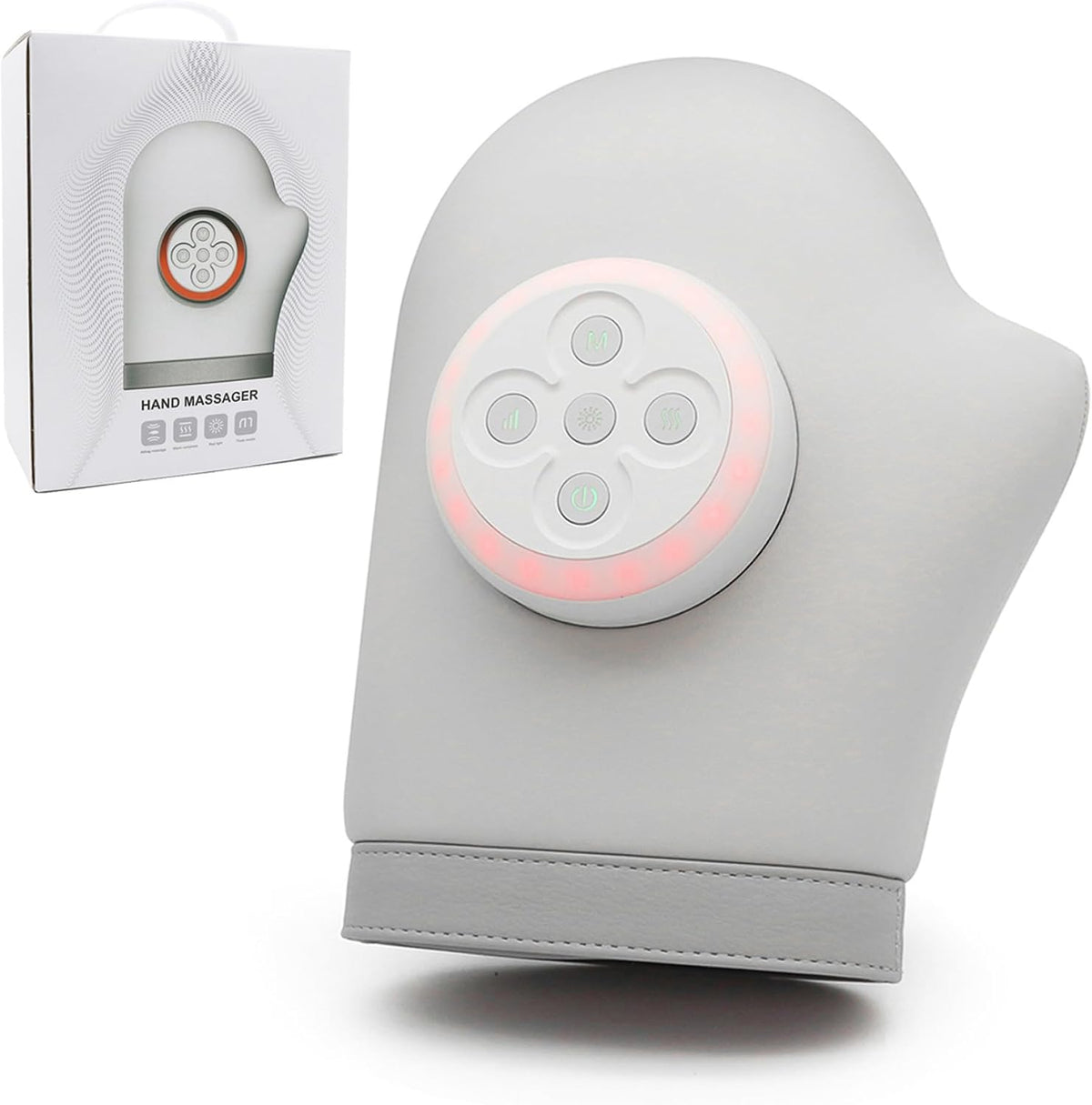 Tsawntd Maserzy pleców – 10 cm, Czarny, USB, elektryczne urządzenie do masażu ręcznego – masażer, funkcja ogrzewania, dla dorosłych