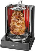 Clatronic Grill, 240 V – 1400 W, Czarny, DVG 3686 Multi, dla żyroskopów – Döner Multi