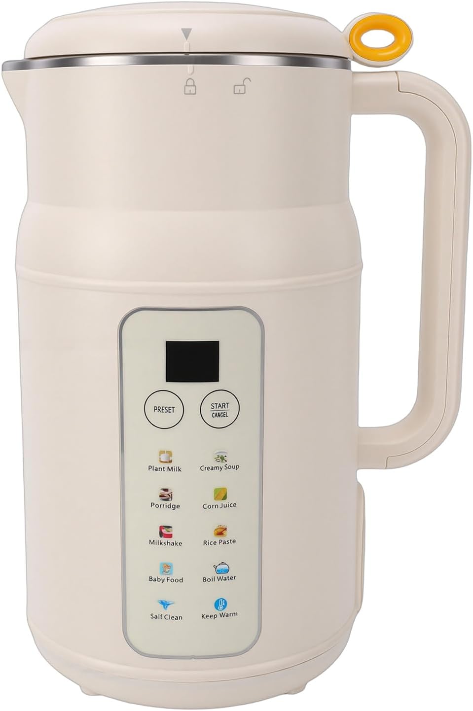Asixxsix Blender, 220 V, 1200 Ml, 800 W – Czarny, kielichowy, EU 220 V Maszyna do mleka, gniazda – maszyny do mleka roślinnego i mleka orzechowego