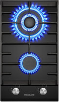 GASLAND Płyta grzewcza – GH2302BG1FC, 30 cm, 5200 W, 240 V – Czarny, Naczynia kuchenne z piekarnikiem, 2 pola grzewcze, GAZLANDIA GH2302BG1FC