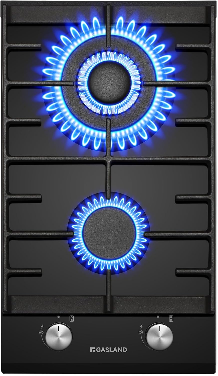 GASLAND Płyta grzewcza – GH2302BG1FC, 30 cm, 5200 W, 240 V – Czarny, Naczynia kuchenne z piekarnikiem, 2 pola grzewcze, GAZLANDIA GH2302BG1FC